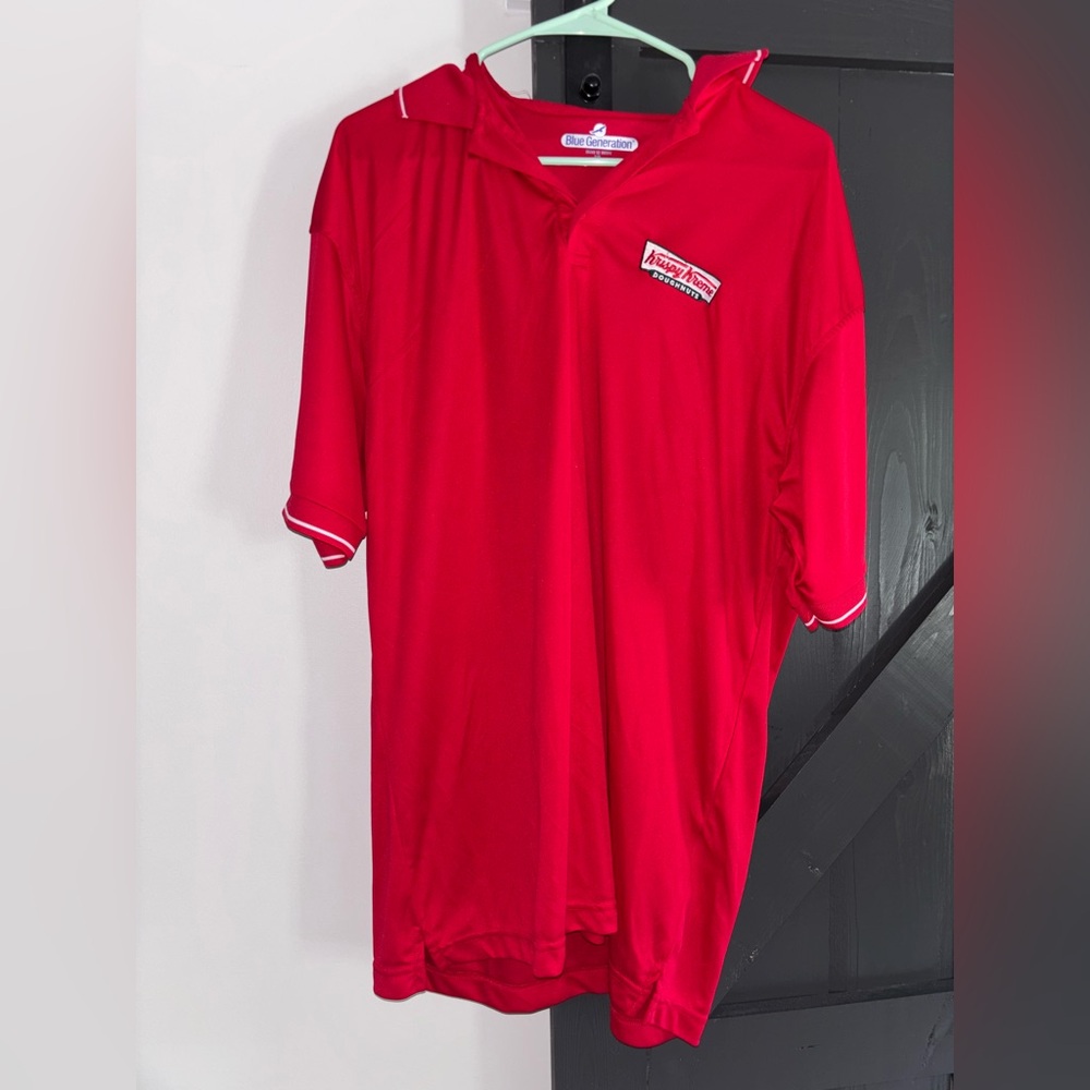 Krispy Kreme Red‎ Polo Shirt